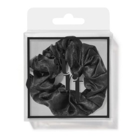 Cupio Elastic satinat pentru par Art - Black