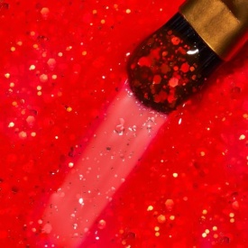 Cupio Glitter Neon Builder Gel - Summer Flame 15ml