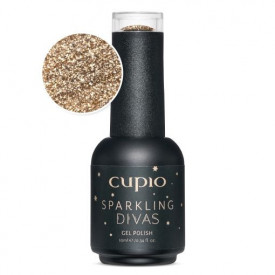 Cupio Oja semipermanenta Sparkling Divas Collection - Gold Society 10ml