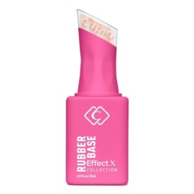 Cupio Rubber Base Effect X Perfect Flakes - Golden Touch 15ml