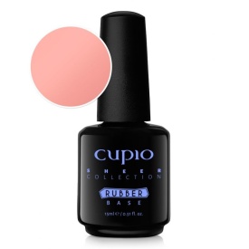 Cupio Rubber Base Sheer - Sweet Apricot 15ml