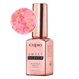 Cupio Rubber Base Sweet Heaven - Dreamy Pink 15ml
