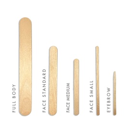 Italwax Spatule de lemn pentru epilat - Full Body 60buc