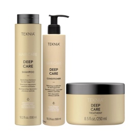 Lakme Set de reparare pentru par deteriorat Teknia Deep Care Pack
