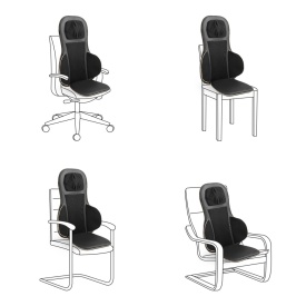 Medisana Husa pentru scaun cu masaj prin presopunctura Shiatsu MC 825