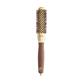 Olivia Garden Kit 4 perii profesionale de par Expert Blowout Shine Wavy Bristles Gold&Brown