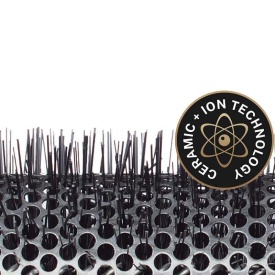 Olivia Garden Kit cu 5 perii profesionale Essential Blowout Classic Silver