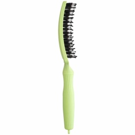Olivia Garden Perie de par cu peri de mistret+nailon Finger Combo Dolce Vita Green Pistachio