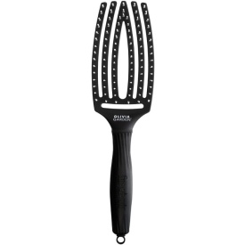 Olivia Garden Perie de par cu ventilatie Finger Black Medium