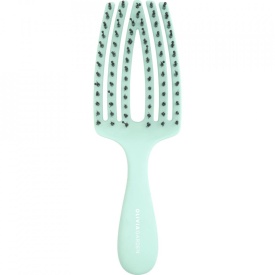 Olivia Garden Perie pentru copii cu peri naturali de mistret+nailon Finger Combo Kids Mini Mint