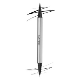 Ribells Eyeliner cu doua capete Double Dare - Black 1ml