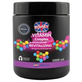 Ronney Professional Masca pentru par fin si deteriorat Vitamin Complex 1000ml