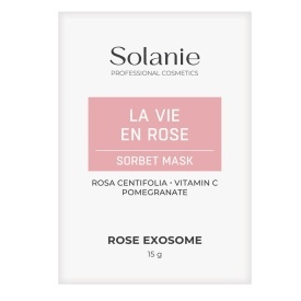Solanie Masca-gel hidratanta pentru fata Rose Exosome La Vie En Rose 15g