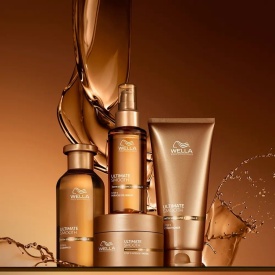 Wella Professionals Balsam hidratant de netezire pentru par Ultimate Smooth 200ml