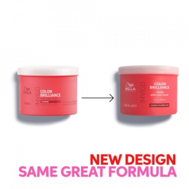 Wella Professionals Masca pentru par vopsit cu structura groasa Invigo Color Brilliance Coarse 500ml