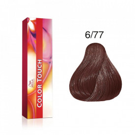 Wella Professionals Color Touch vopsea de par demi-permanenta blond inchis castaniu intens 6/77 60ml