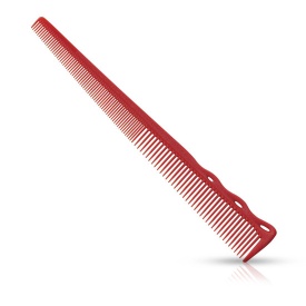 YS Park Pieptan pentru frizerie 254 - rosu