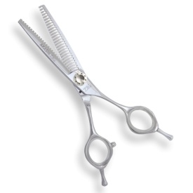 Akashi Foarfeca de filat dreapta dublu zimtata 6 inci 27 dinti Super Cut O60