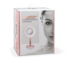 Babyliss Oglinda profesionala cosmetica dubla cu lumina LED si 2 fete