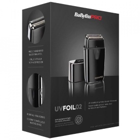 Babyliss Pro Aparat profesional de ras cu folie dubla si ultraviolete UVFoil02 Double-Foil Shaver FXLFS2E 