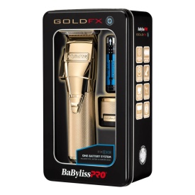 Babyliss Pro Masina profesionala de tuns fara fir FXONE All Metal Gold Cordless