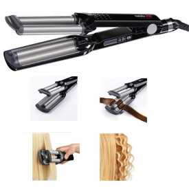 Babyliss Pro 3D Waver ondulator de par profesional triplu 19 mm