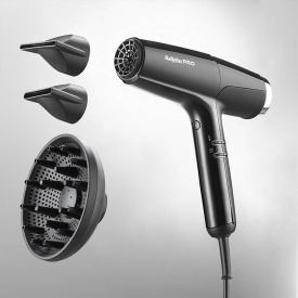 Babyliss Pro Uscator profesional de par Falco Black-Silver 2000W