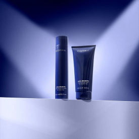 Cotril Masca cu pigment albastru antiportocaliu pentru par saten Cool Brunette Light 200ml