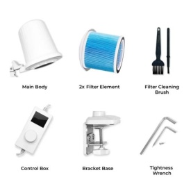 Cupio Aspirator profesional de masa cu LED 80W