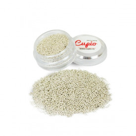 Cupio Caviar unghii argintiu