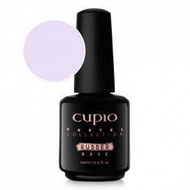 Cupio Oja semipermanenta Rubber Base Pastel Collection - Milky Lavender 15ml