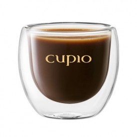Cupio Pahar cu perete dublu - Coffee Hug 80ml