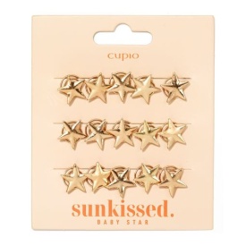 Cupio Set 15 agrafe de par in spirala Sunkissed. - Baby Star