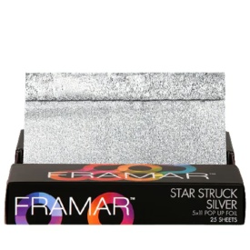 Framar Folie de aluminiu texturata pentru suvite Star Struck 25buc