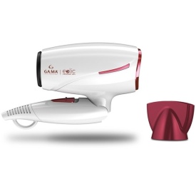 GA.MA Professional Uscator de par cu maner pliabil Eolic Ceramic-Ion Travel 1600W
