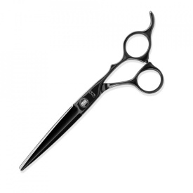 Kasho Foarfeca profesionala de tuns offset 6.5 inci Sagano Black Series KSG-65 OS DLC