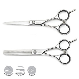 Kiepe Set profesional 2 foarfeci tuns+filat 5.5" School Series