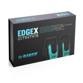 Kiepe Professional Set Edgex UltraThin: masina de tuns + contur Cordless Blue