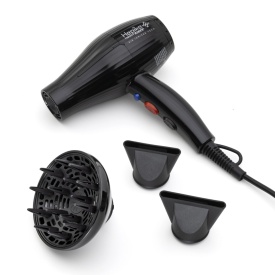 Kiepe Professional Uscator de par cu generator de ioni 1700W Hepike Black