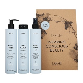 Lakme Set sampon+balsam+mist Teknia Body Maker 