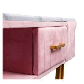 Cupio Masa pentru manichiura - Pink&White Marble MZT-108-6