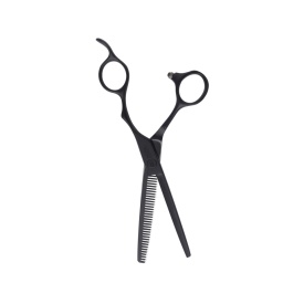 Olivia Garden Foarfeca de filat offset 6 inci 35 dinti eur SilkCut PRO Black