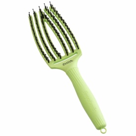 Olivia Garden Perie de par cu peri de mistret+nailon Finger Combo Dolce Vita Green Pistachio