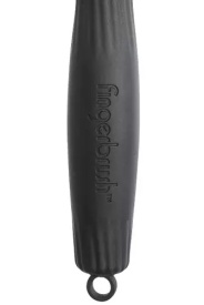 Olivia Garden Perie de par cu peri de mistret+nailon Finger Combo Medium Black