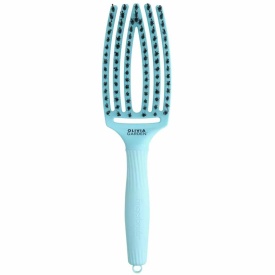 Olivia Garden Perie de par cu peri de mistret+nailon Finger Combo Dolce Vita Blue Sky
