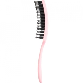 Olivia Garden Perie pentru copii cu peri naturali de mistret+nailon Finger Combo Kids Mini Pink