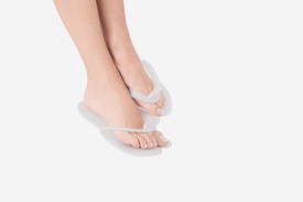 Papuci cosmetici interdeget din plastic expandat 50buc
