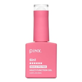 Pinx Gel multifunctional pentru unghii 6in1 - Clear&Naked 15ml