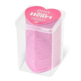 Pinx Servetele perforate pentru unghii Soft Heart 250buc
