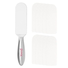 Pinx Set de pedichiura: baza metalica + pile #120